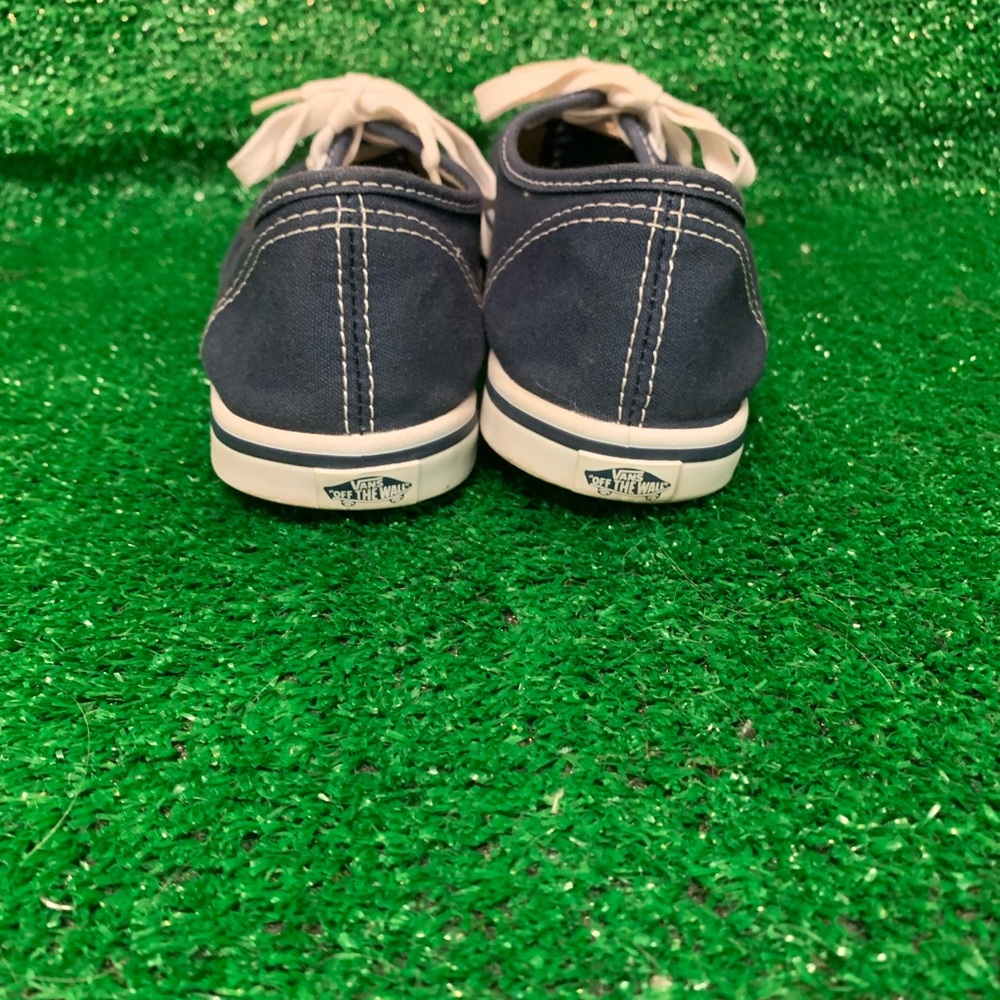 Vans Blue Sneakers Classic Low-Top Design - Picture 3 of 5